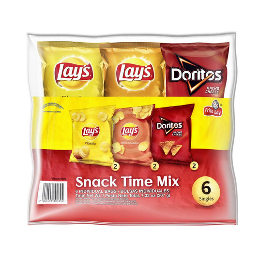 Frito Lay Snack Time Mix 6 Singles
