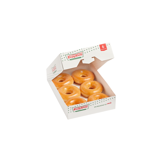 Krispy Kreme Original Glaze Half Dozen
