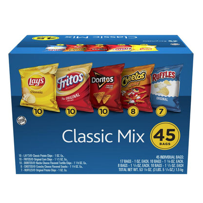 Frito Lay Classic Mix 45 Bags